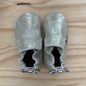 Robert Metallic toddler shoes